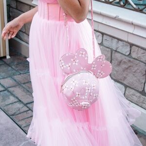 Minnie Mouse flower crossbody purse